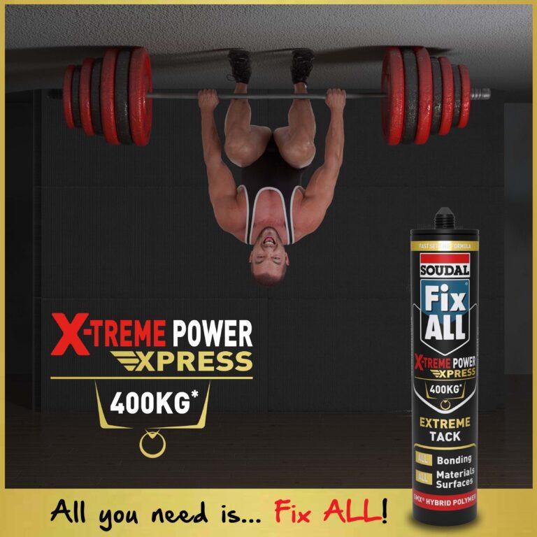Soudal Fix ALL Fix ALL X Treme Express campaign image 768x768